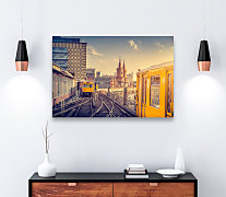 Obraz Železnica v meste zs1312